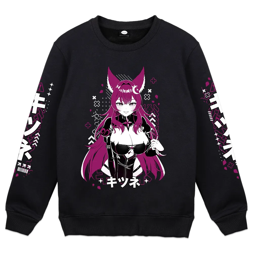Lunaura Electric Cherry Crewneck