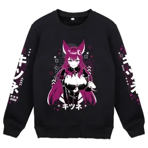 Lunaura Electric Cherry Crewneck