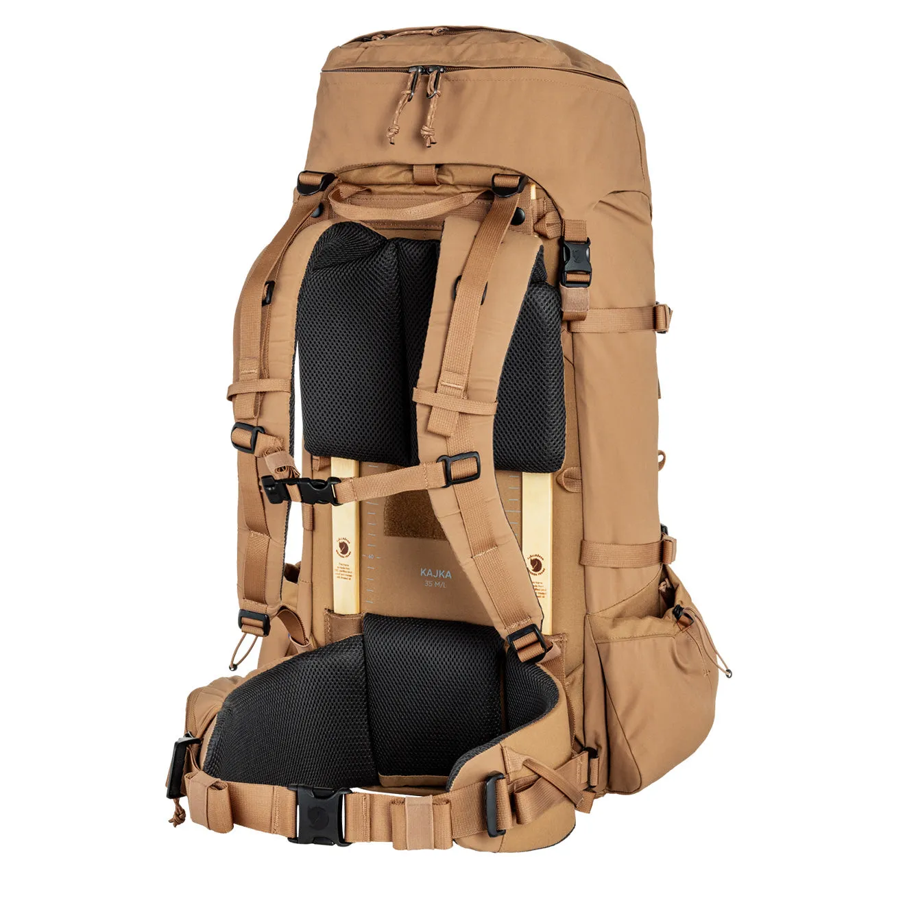 Luxury Feel Fjallraven Kajka 35 Backpack M/L Khaki Dust  Limited Availability!