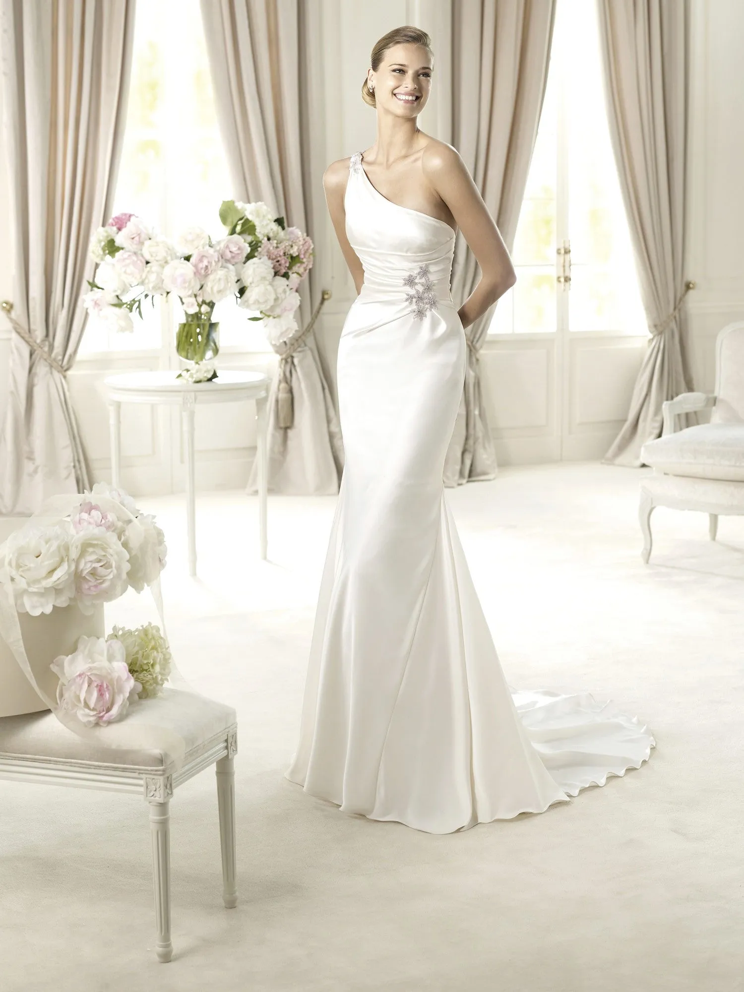 Luxury Feel Pronovias Ugarte Gown  Last Few Pieces!