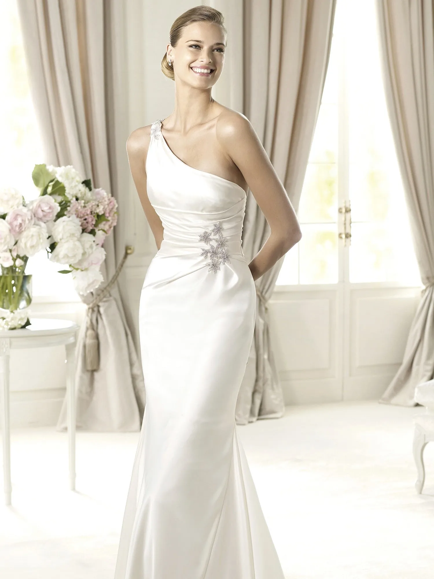 Luxury Feel Pronovias Ugarte Gown  Last Few Pieces!