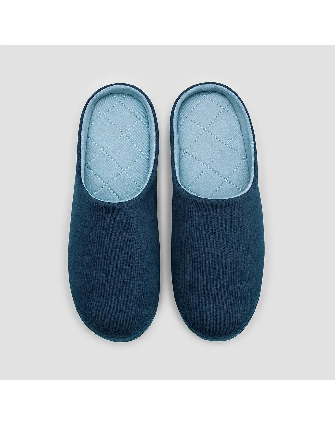 Men | Oliver Knit Slippers | Blue TOGAS