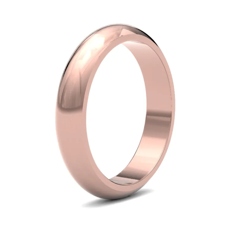 Mens D-Shape Ring
