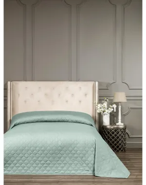 Mistik Quilted Cotton Comforter | Turquoise TOGAS