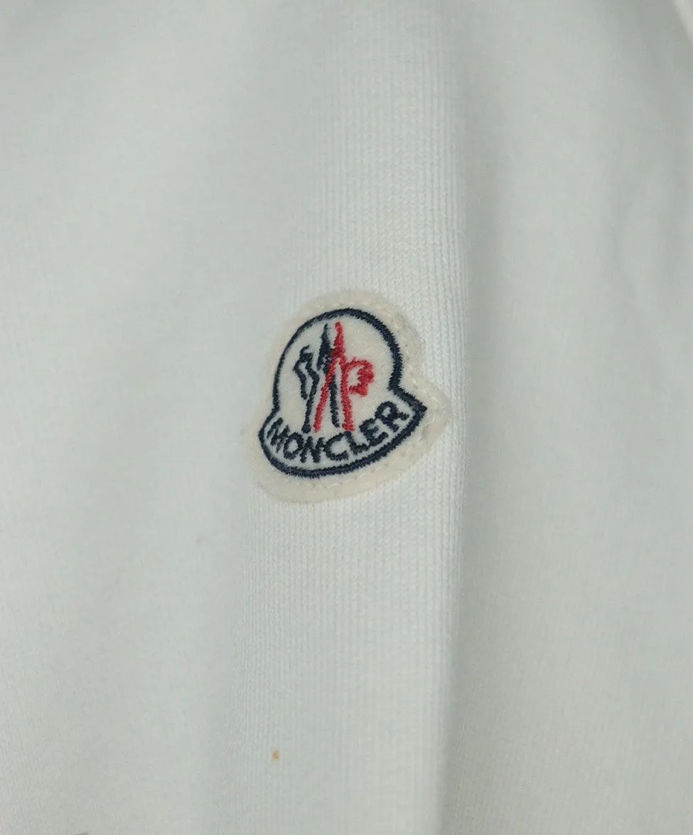 Moncler Ivory Puffer Hoodie sz 2