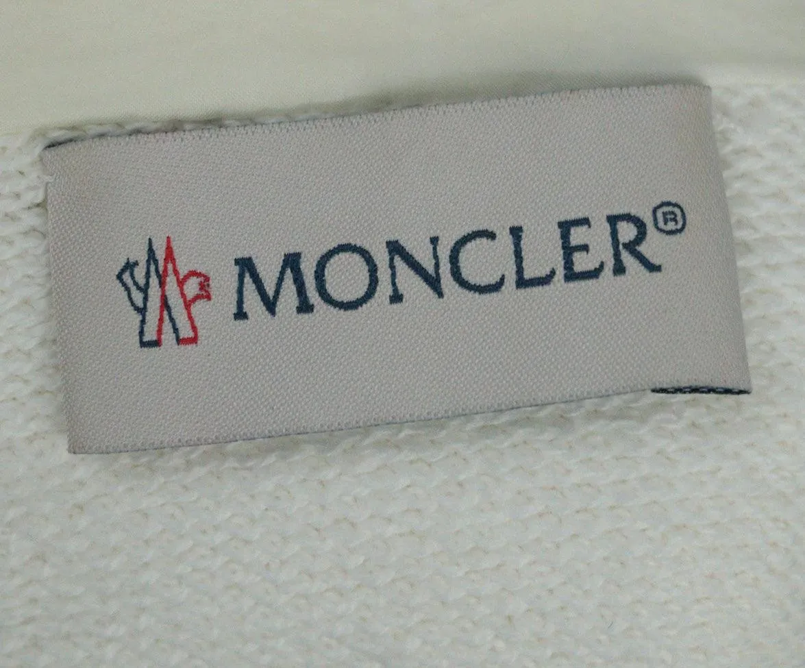 Moncler Ivory Puffer Hoodie sz 2