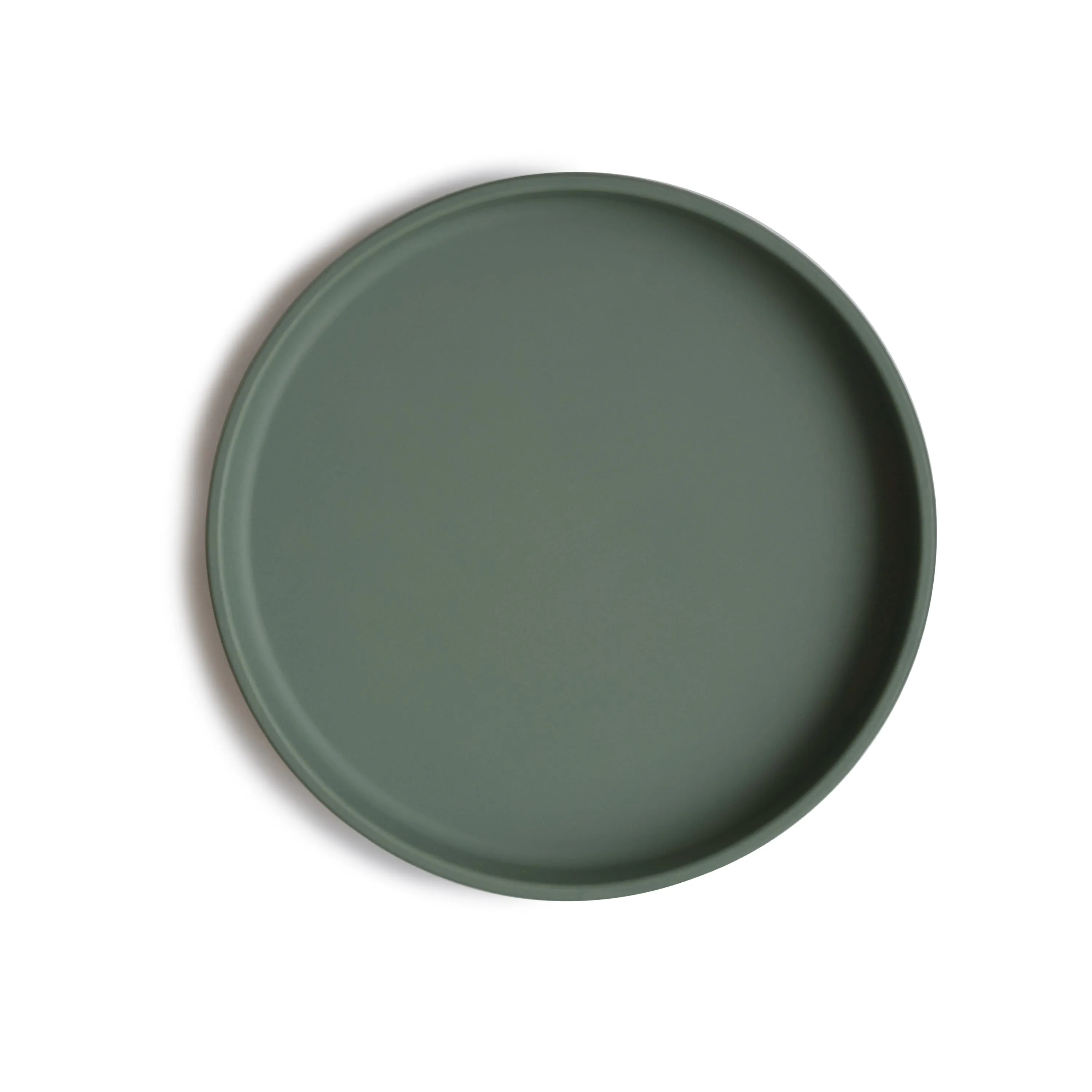 Mushie Classic Silicone Suction Plate Dried Thyme: A Stay-Put Solution for Mess-Free Mealtimes