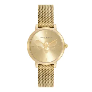 Olivia Burton Bee Ultra Slim Gold Ladies Watch 24000022