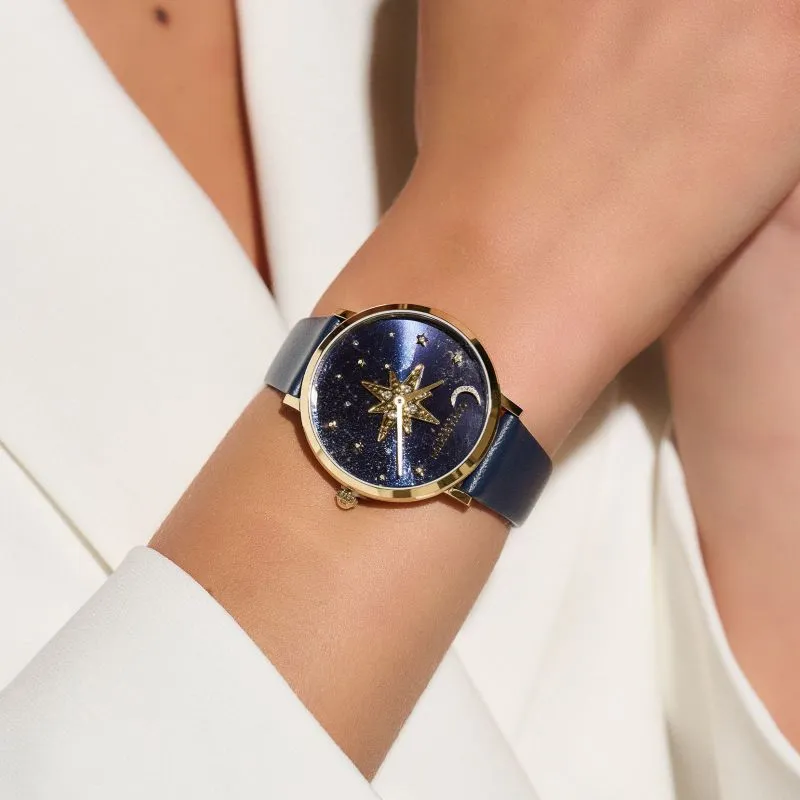 Olivia Burton Celestial Nova Sapphire Blue Ladies Watch 24000081