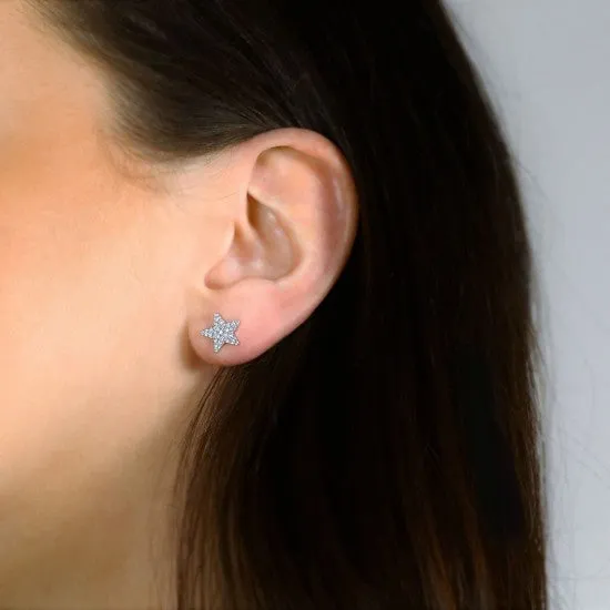 Olivia Burton Celestial Star Stud Earrings OBJCLE33
