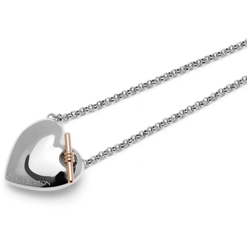 Olivia Burton Classic Knot Heart Necklace 24100031