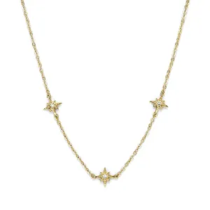 Olivia Burton Ever Stacked North Star Gold Plated Necklace 24100342
