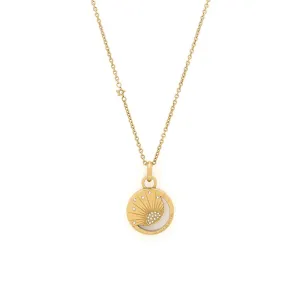 Olivia Burton Gold Celestial Sun and Moon Necklace 24100157