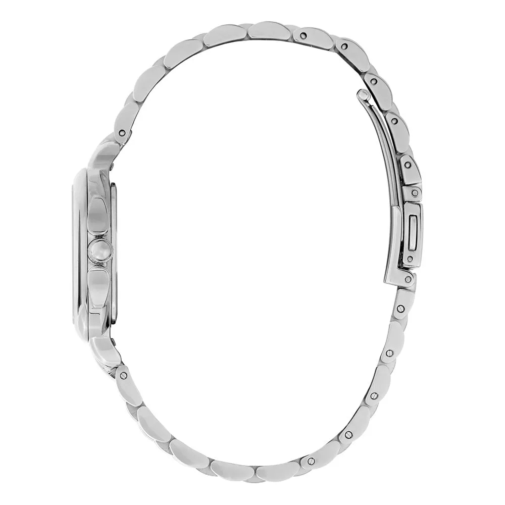 Olivia Burton Grosvenor Blue Stainless Steel Ladies Watch 24000083