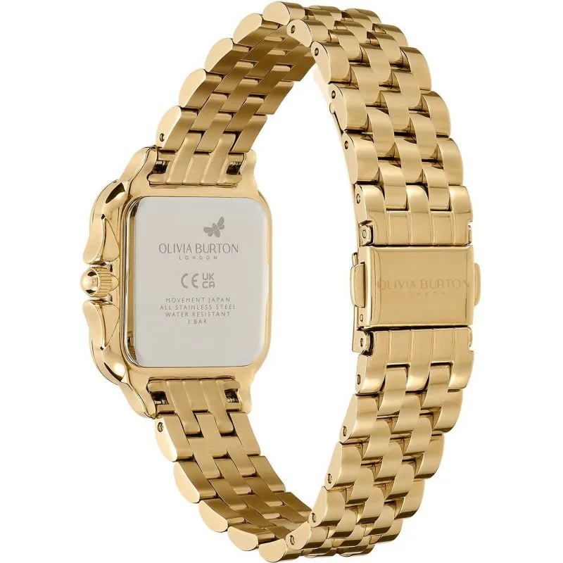 Olivia Burton Grosvenor Gold Plated Ladies Watch 24000084