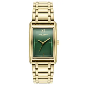 Olivia Burton Grove Forest Green and Gold Bracelet Ladies Watch 24000195