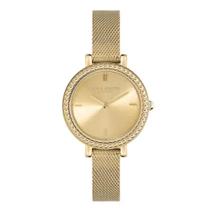 Olivia Burton Ladies Classic Vintage Bead Gold Plated Watch 24000161