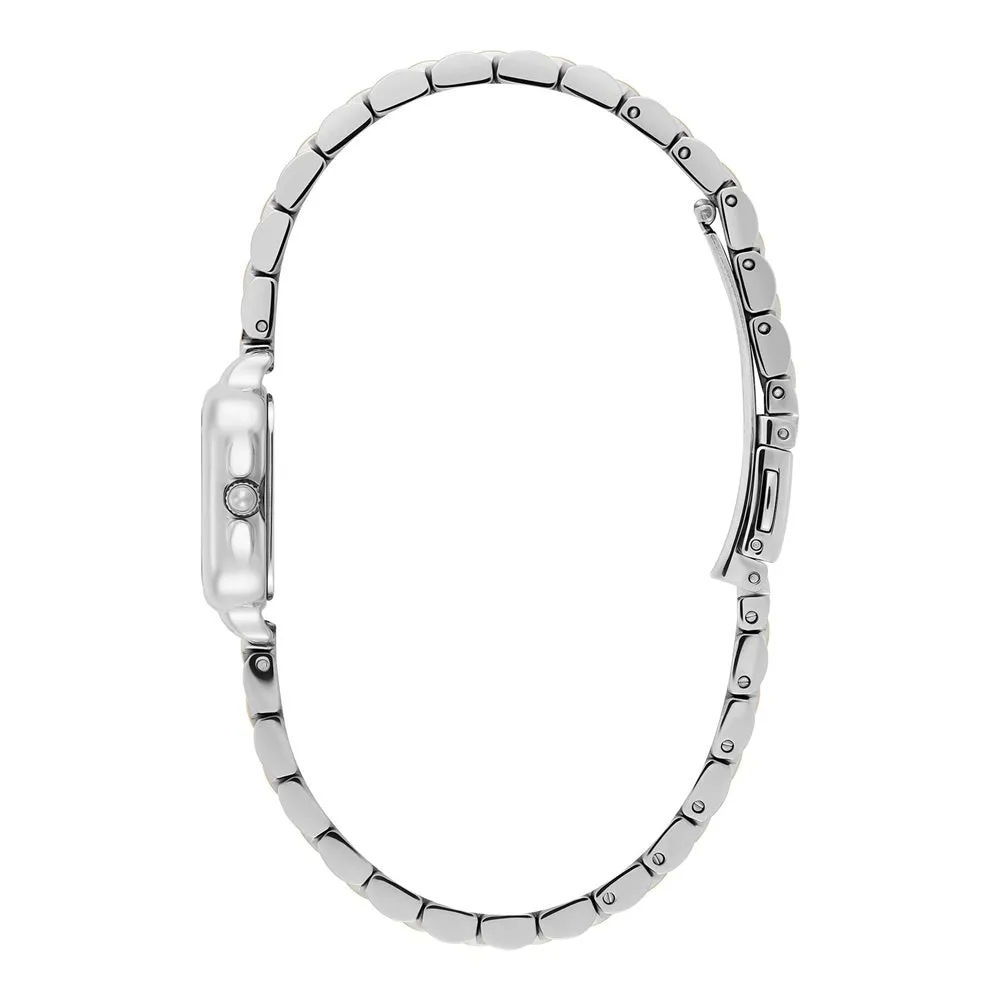 Olivia Burton Mini Grosvenor Chalk Blue and Two Tone Watch 24000258