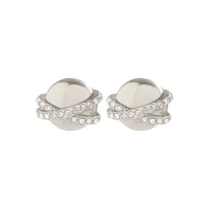 Olivia Burton Planet Silver Stud Earrings OBJCLE47