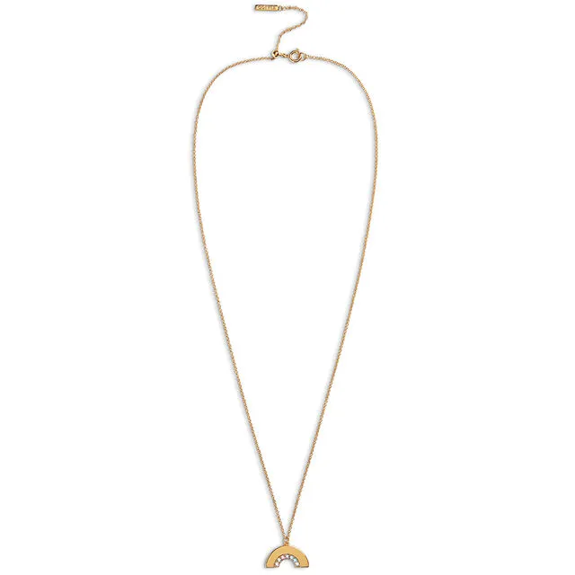 Olivia Burton Rainbow Gold Necklace OBJRBN02