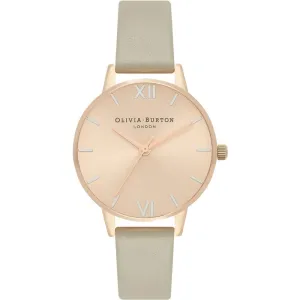 Olivia Burton Rose Gold and Steel Grey Ladies Watch OB16EN11