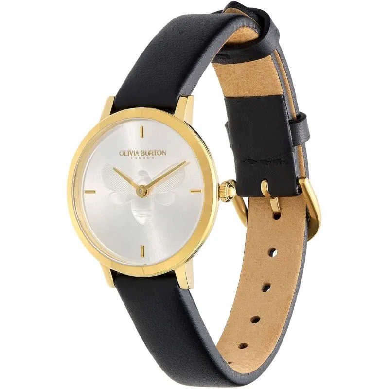 Olivia Burton Signature Bee Ultra Slim Ladies Watch 24000019
