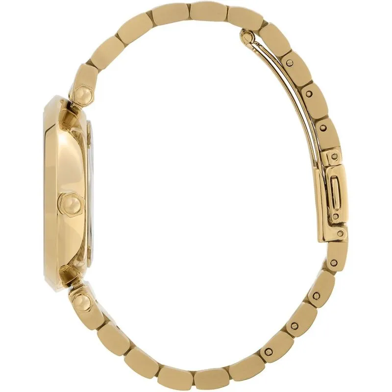 Olivia Burton Signature Floral T-Bar Gold Ladies Watch 24000043
