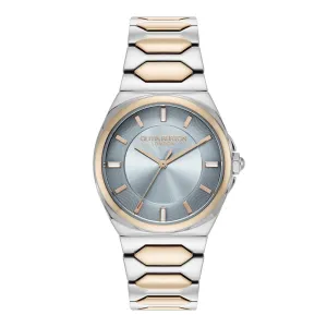 Olivia Burton Sports Luxe Lustre Chalk Blue Two Tone Ladies Watch 24000204