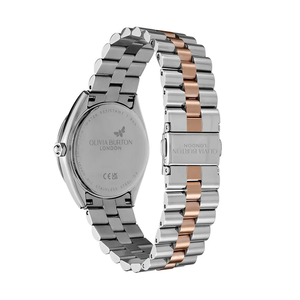 Olivia Burton Sports Luxe Two Tone Ladies Watch 24000138