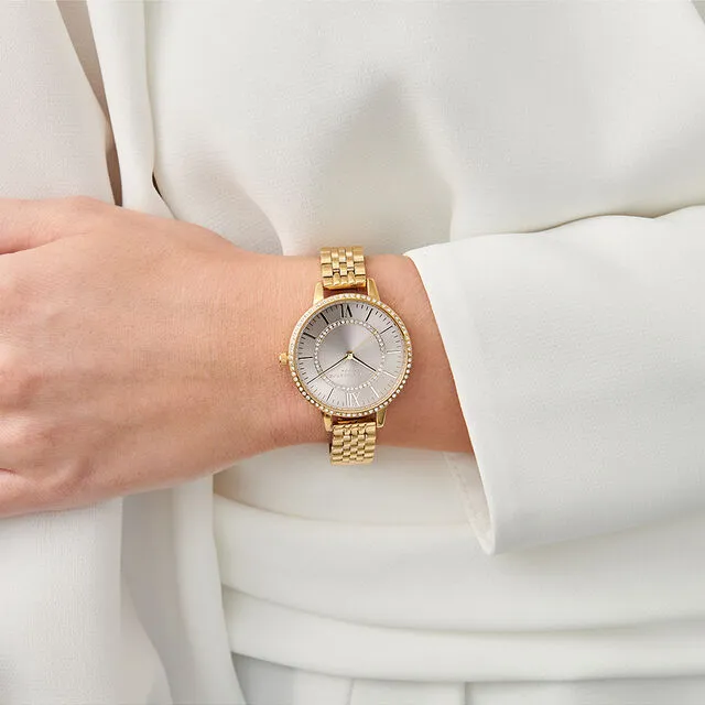 Olivia Burton Wonderland Gold Ladies Watch OB16WD90