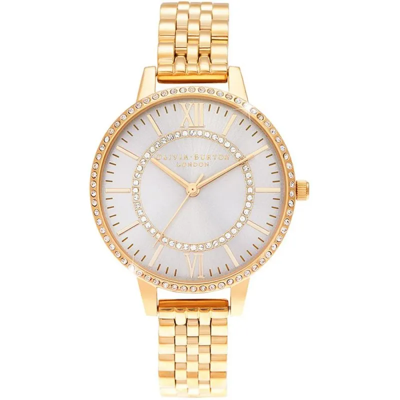Olivia Burton Wonderland Gold Ladies Watch OB16WD90