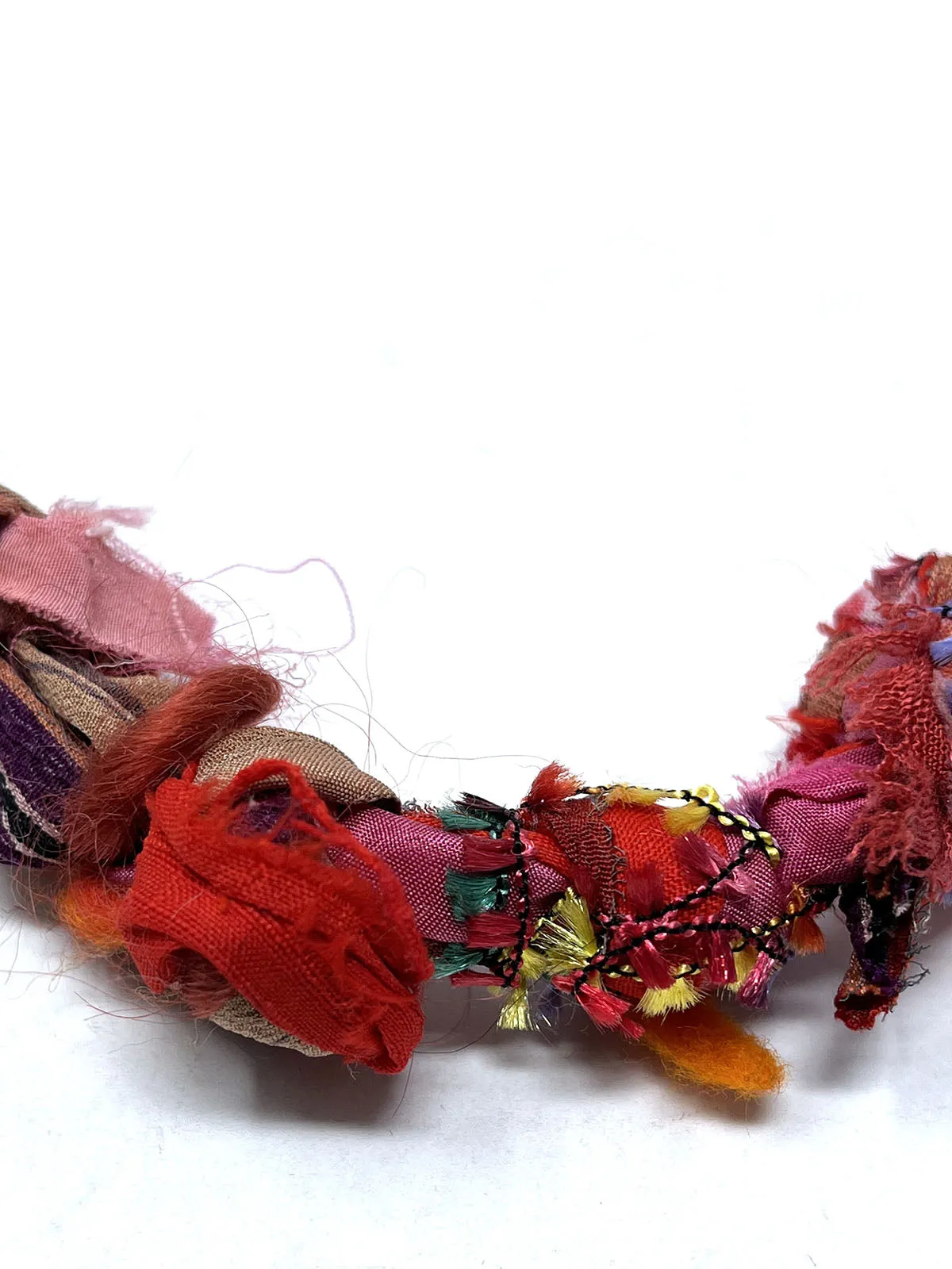 Pink & Beige Handmade Necklace