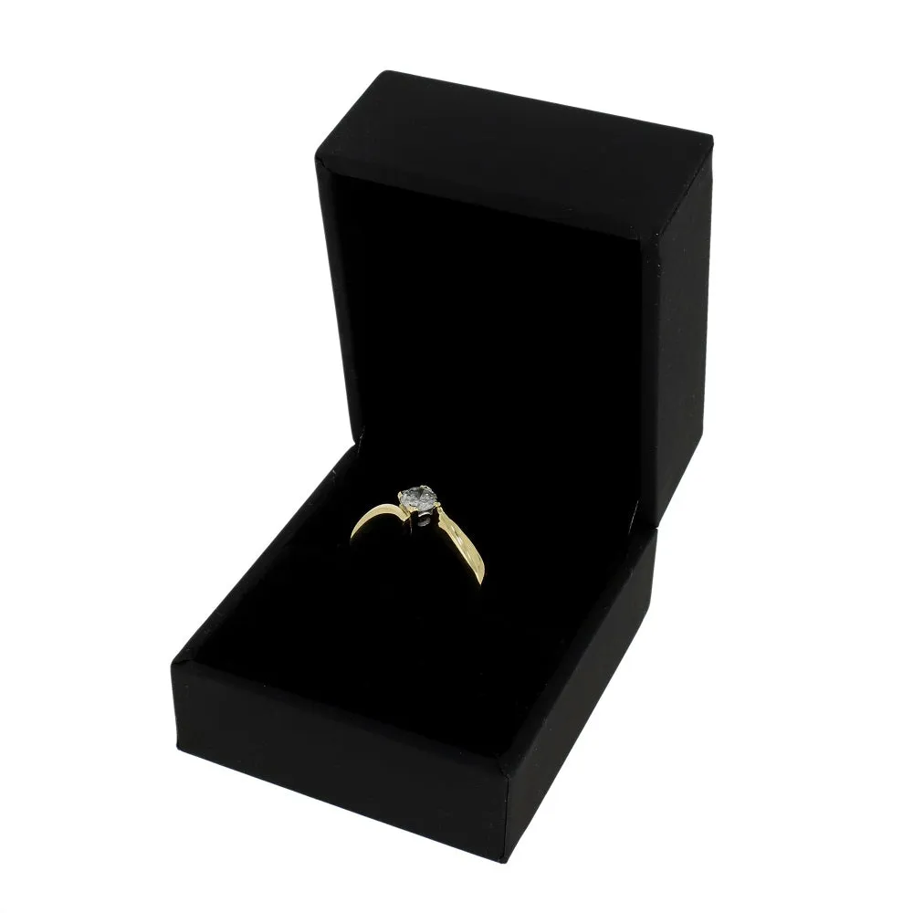 Pre Owned 18ct Yellow 0.25cts Solitaire Diamond Ring