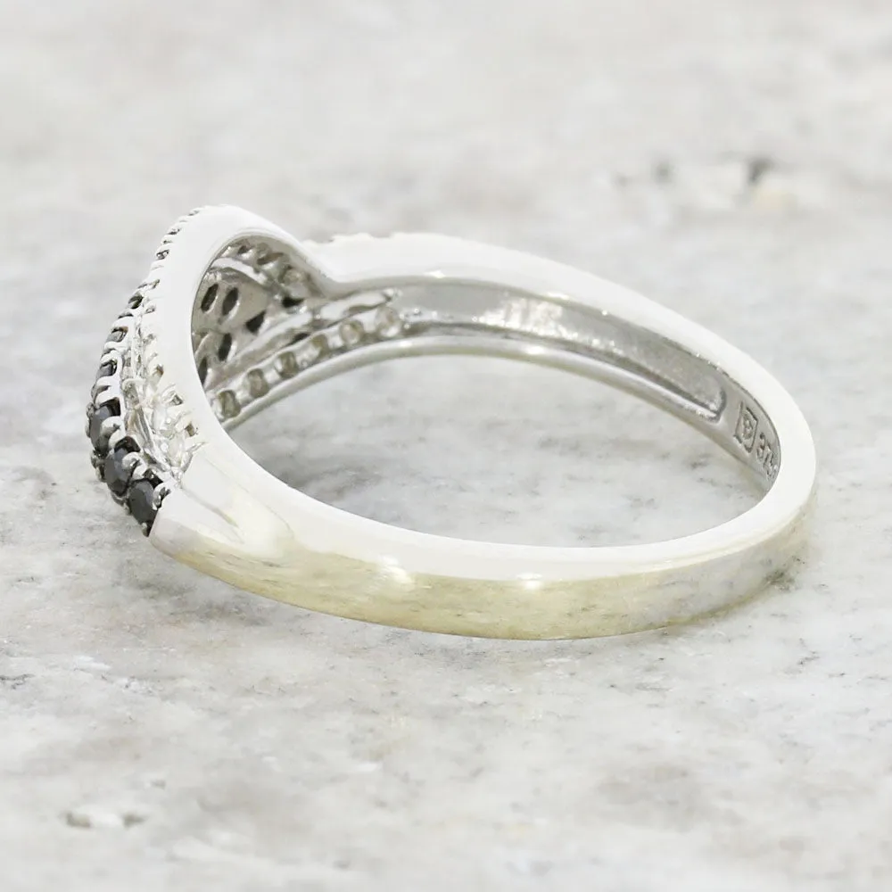 Pre Owned 9ct White Gold 0.25cts Diamond Ring