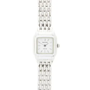 Pre Owned Accurist 9ct White Gold Ladies Bracelet Watch GD1661 RW0606