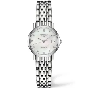 Pre Owned Longines Elegant Collection Ladies Watch L4.309.4.87.6 RW0624 Papers (2022)