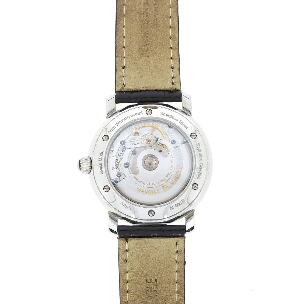 Pre Owned Maurice Lacroix Masterpiece Phase De Lune Mens Automatic Watch 37873 RW0608