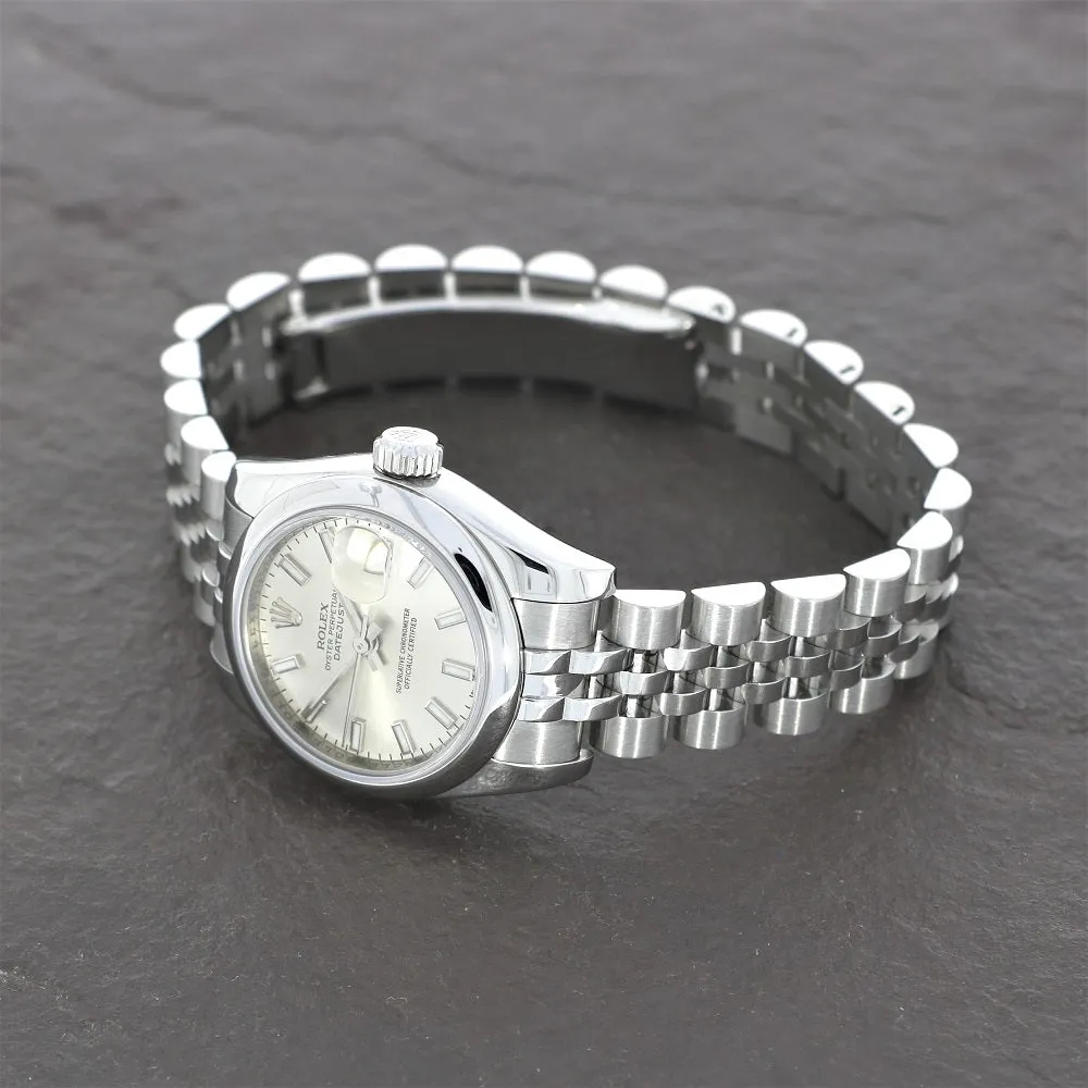 Pre Owned Rolex Oyster Perpetual Datejust 26 Lady Watch 179160 RW0463 Papers (2007)
