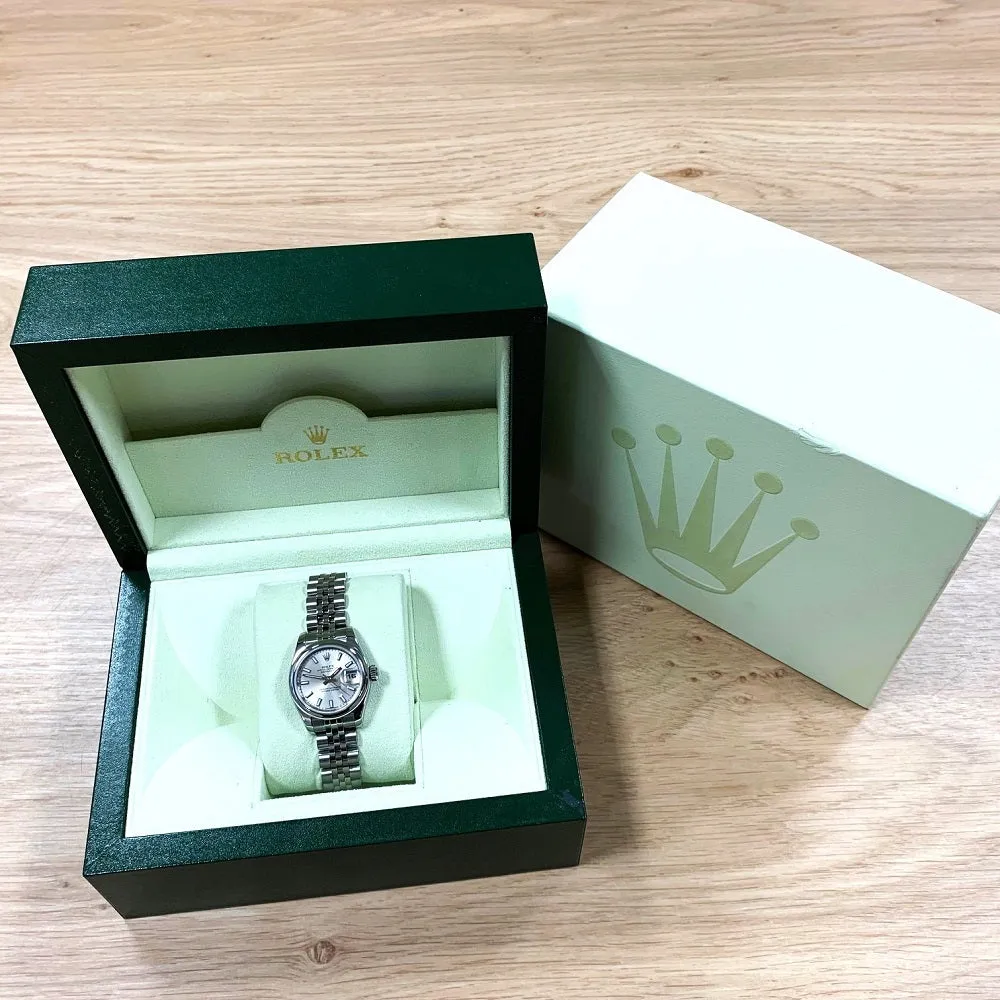 Pre Owned Rolex Oyster Perpetual Datejust 26 Lady Watch 179160 RW0463 Papers (2007)