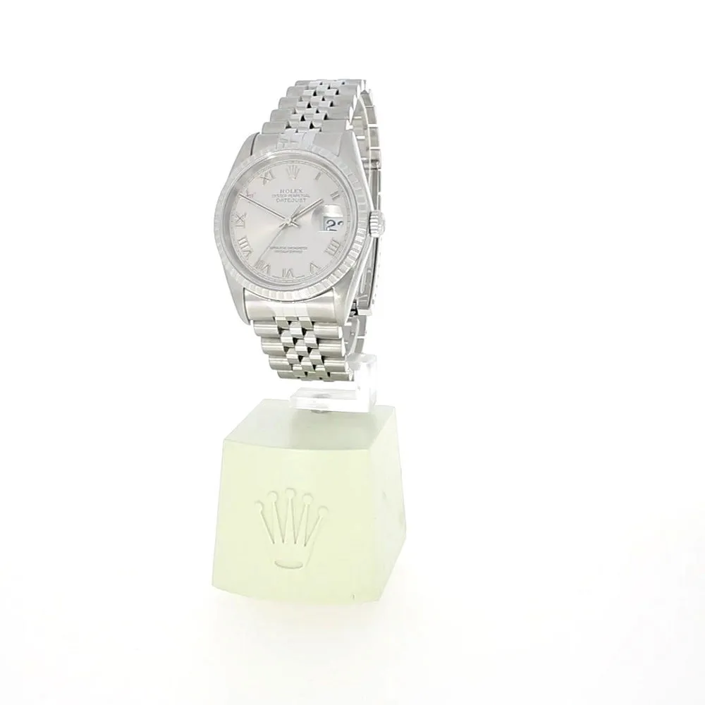 Pre Owned Rolex Oyster Perpetual Datejust 36 Mens Watch 16220 RW0617 (2004)