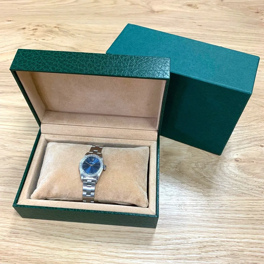 Pre Owned Rolex Oyster Perpetual Diamond Set Ladies Watch 67180 RW0490 (1997)