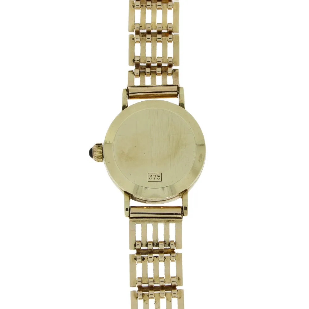 Pre Owned Tissot Stylist 9ct Gold Ladies Bracelet Watch RW0599