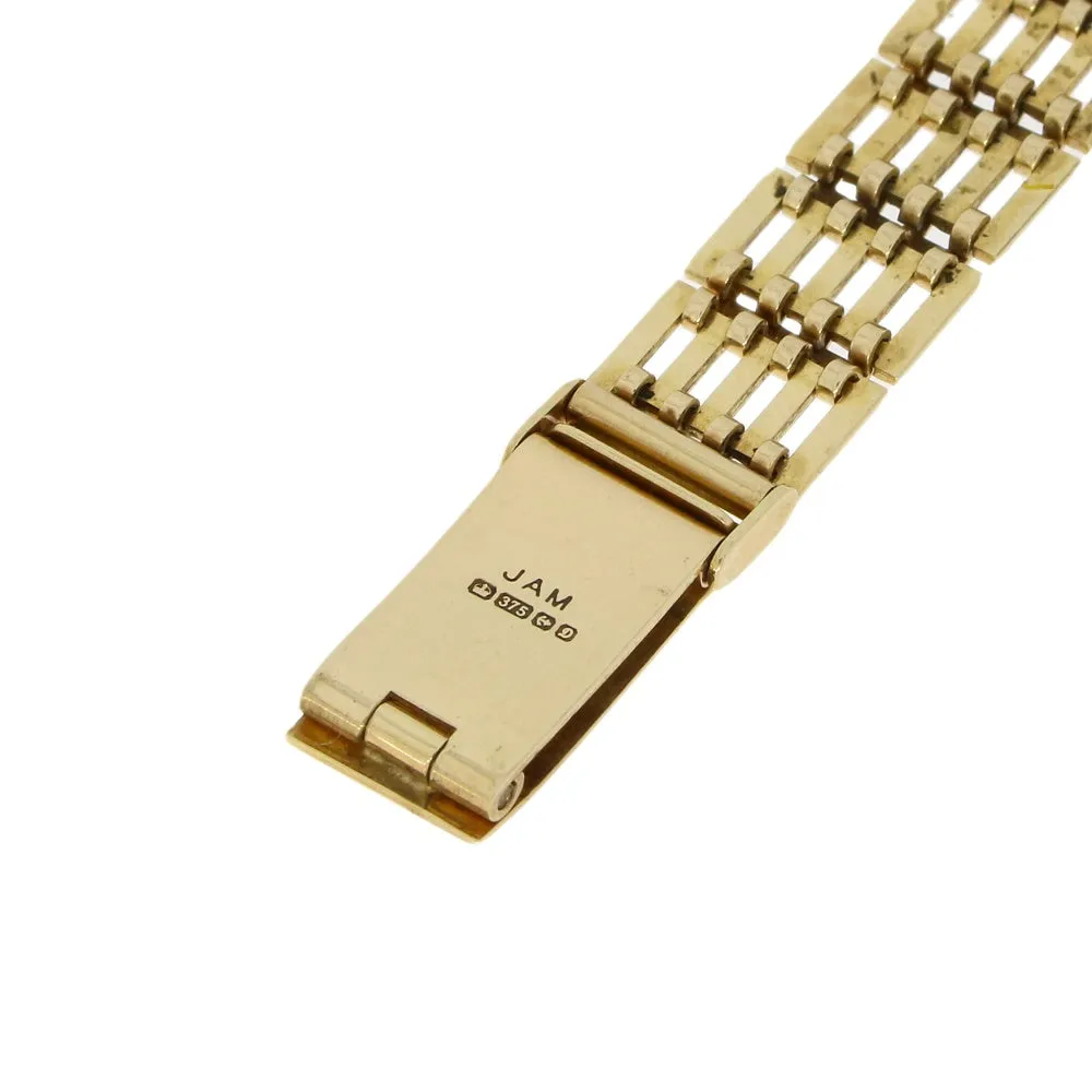 Pre Owned Tissot Stylist 9ct Gold Ladies Bracelet Watch RW0599