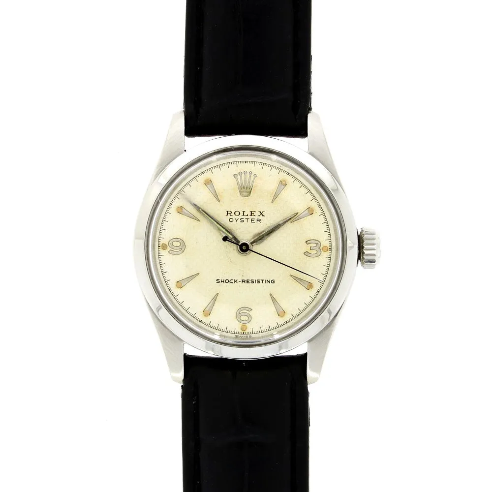 Pre Owned Vintage Rolex Oyster Mechanical Watch 31mm Case 6244 RW0598 (1963)