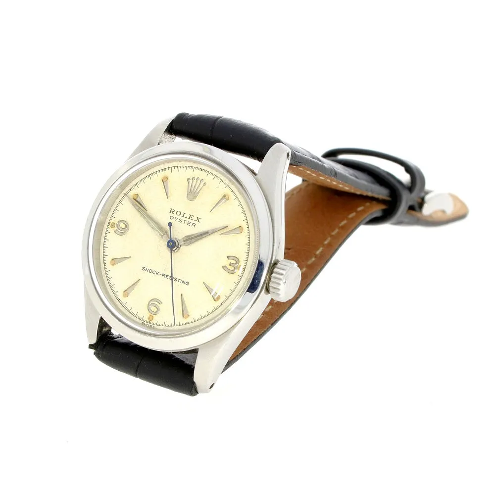 Pre Owned Vintage Rolex Oyster Mechanical Watch 31mm Case 6244 RW0598 (1963)
