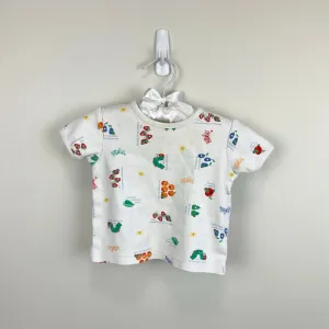 Premium Quality Vintage Y2K Carter's Eric Carle The Very Hungry Caterpillar T-Shirt 6-9 Months  Limited Availability!