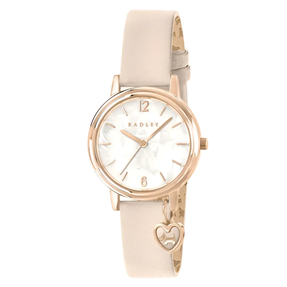 Radley Beige Leather Strap Ladies Watch RY21872A