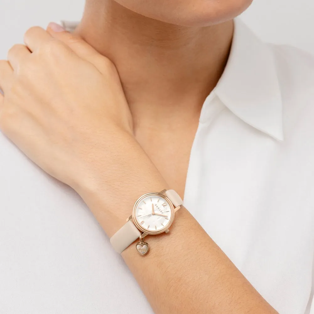 Radley Beige Leather Strap Ladies Watch RY21872A