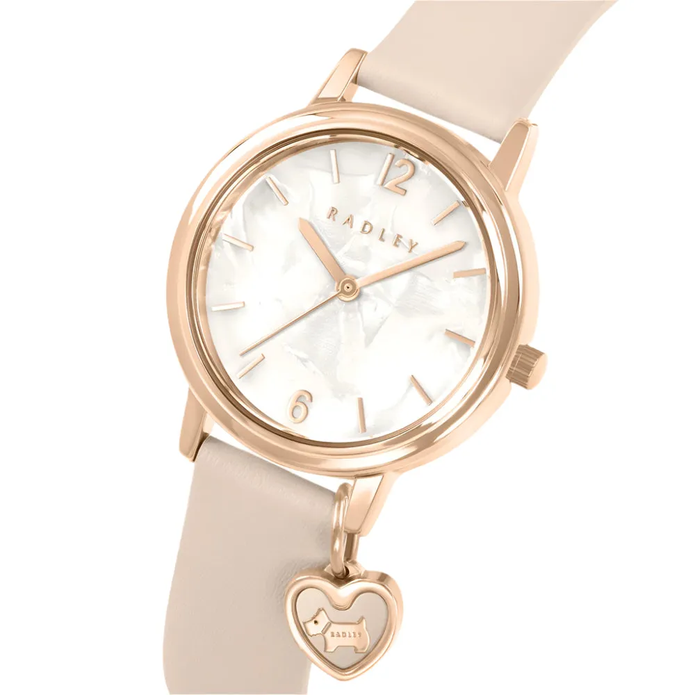 Radley Beige Leather Strap Ladies Watch RY21872A