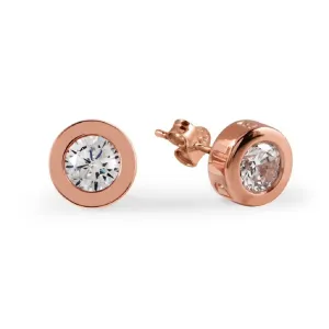 Radley Fountain Road Rose Gold Plated Ladies Stud Earrings RYJ1000